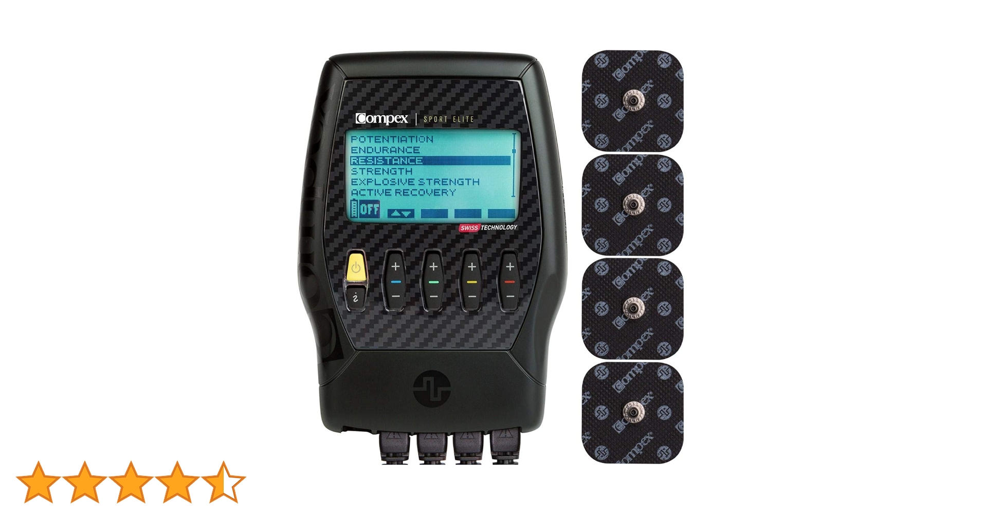 Compex Sport Elite 2.0 Muscle Stimulator with TENS Bundle Kit